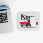 1969 Chevy Nova Mouse Pad – Red American Muscle Car Design