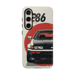 Panda AE86 Retro JDM Car Art Tough Phone Case