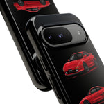 Red MR2 JDM Sports Car Phone Case Tough Multi View
