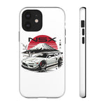 NSX Retro Mount Fuji Illustration JDM phone case | Tough Cover