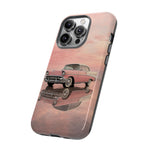 1957 Chevy Bel Air Blush Cream Tough Phone Case for Classic Car Fans