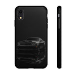 Black Muscle Car Challenger phone case | Tough Cover