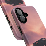 C8 Corvette Silhouette Pastel Horizon Case