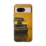Classic Camaro SS Phone Case, Yellow 69 Muscle Car Cover, Gift for Guys