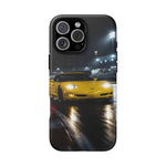 Yellow C5 Z06 Track Day Speed Art Tough Phone Case
