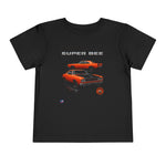 Super Bee Toddler T-Shirt – Classic Muscle Car Kids Tee in Bold Orange