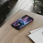 Skyline GT-R Tokyo Rain JDM Night Art Tough Phone Case