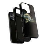 Snook Fishing Phone Case, Saltwater Portrait Black Cover, Gift