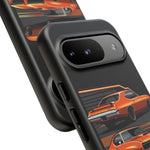 1969 GTO Judge Orange Muscle Car Tough Phone Case Cover Gift