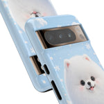 Samoyed Kawaii Snowball Chibi Pet Dog Breed Art Tough Phone Case