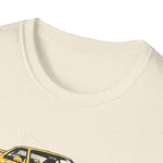 Yellow 1999 Skyline Illustration JDM T-Shirt | R34 GTR Car Trio