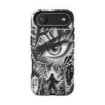 Manga Speed Lines Art Tough Phone Case