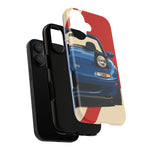 Miata Mariner Blue Pop-up Tough Phone Case for JDM Car Fans