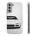White NSX Phone Case, Retro 90s JDM Supercar Cover, Gift for Car Lovers
