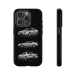 Silver Prelude Sports Coupe Tough Phone Case for JDM Fans