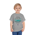 Toddler 1957 Chevy Bel Air Aqua Retro Classic Car Kids T-Shirt Tee