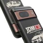 R34 Skyline GT-R JDM Rising Sun Tough Phone Case Cover Gift