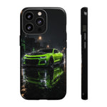 Camaro ZL1 Neon Green Muscle Car phone case | Tough Cover