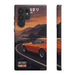 Datsun 240Z Classic JDM Sports Car Sunset Art Tough Phone Case