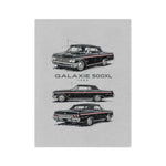 1962 Galaxie 500XL Classic Car Illustration throw blanket