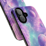 Pastel Galaxy Planet Vaporwave Art Tough Phone Case