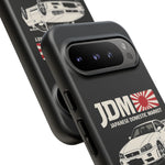 R34 Skyline GT-R JDM Rising Sun Tough Phone Case Cover Gift