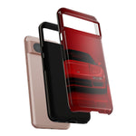 Red NSX Phone Case, 90s JDM Supercar Legend Tough Cover, Mens Gift