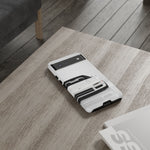 White NSX Phone Case, Retro 90s JDM Supercar Cover, Gift for Car Lovers