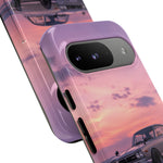 Silver Hakosuka Skyline Mirror Lake Tough Phone Case