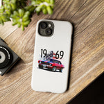 1969 Camaro Z28 American Flag Muscle Tough Phone Case Cover