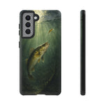 Walleye Fishing Night Bite Tough Phone Case