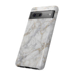 White Marble Pattern Phone Case | Tough Cover