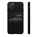 Z28 Camaro Phone Case Classic Muscle Car Patriotic Tough Cover Gift Art