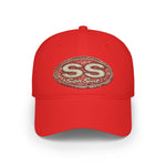 SS Badge Cap Distressed Vintage Chevy Super Sport Baseball Hat Classic Muscle Car Gift