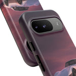 Soft White C3 Corvette Mauve Sky Phone Case