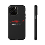Torch Red C8 Z06 Phone Case for Chevy Fans, Tough Protective Cover