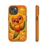Sun Conure Kawaii Citrus Art Tough Phone Case