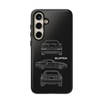 1986 Supra Triple View Line Art JDM Tough Phone Case Cover