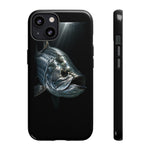 Tarpon Fishing Phone Case, Saltwater Portrait Black Cover, Gift