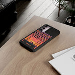 Silverado sunset truck Phone Case | Retro pickup silhouette