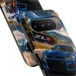 Track Day Modern Camaro ZL1 Tough Phone Case