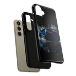 Camaro ZL1 Phone Case, Blue Track Smoke Studio Cover