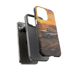 73 Chevy C10 Square body Truck Two-Tone Sunrise Tough Phone Case