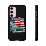 American Muscle Pickup Phone Case | Vintage Truck, American Flag