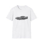 C7 Stingray Sports Car T-Shirt | Classic Corvette Illustration