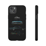 1961 Galaxie Classic Car Phone Case | Vintage Automotive Illustration