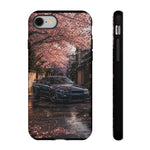Cherry Blossom Street Scene R34 Skyline GTR Tough Case | Car Photo Cover