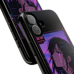 Melancholy Anime Girl Phone Case Vaporwave Tough Case