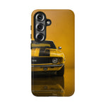 Classic Camaro SS Phone Case, Yellow 69 Muscle Car Cover, Gift for Guys