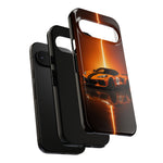 Z06 C8 Phone Case, Orange Racing Livery Studio Cover